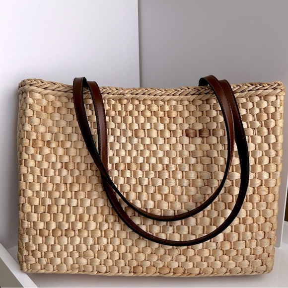 Capelli Straw Scottie’s Tote Bag - Picture 2 of 7